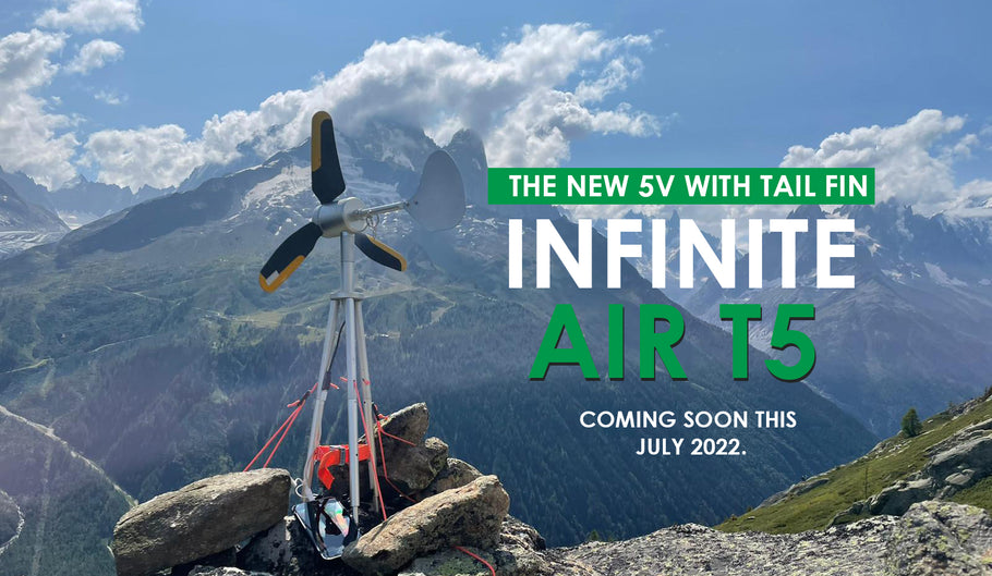 The New 5V with Tail Fin - Infinite Air T5